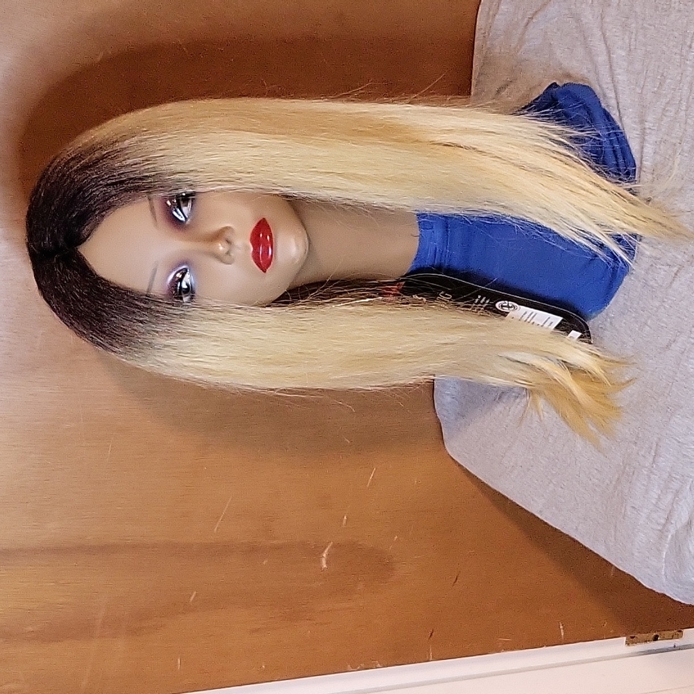 Long Two Tone Wig